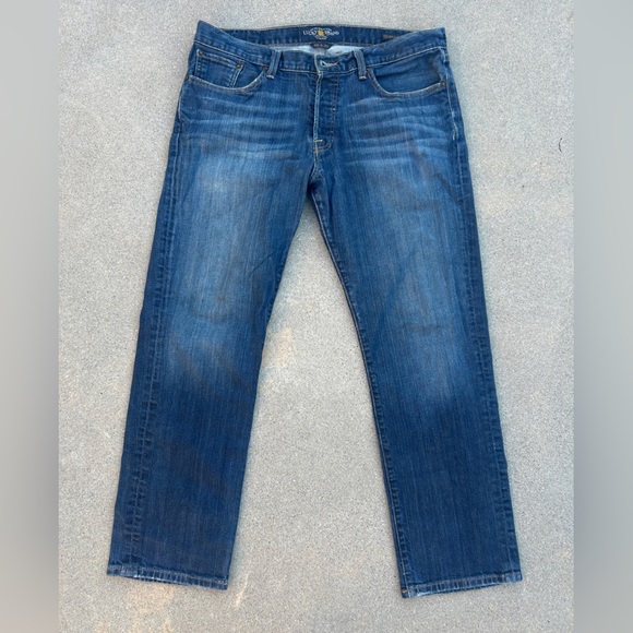 Lucky Jeans 221 Original Straight Denim Jeans Men size 36WxL30 - Picture 3 of 8
